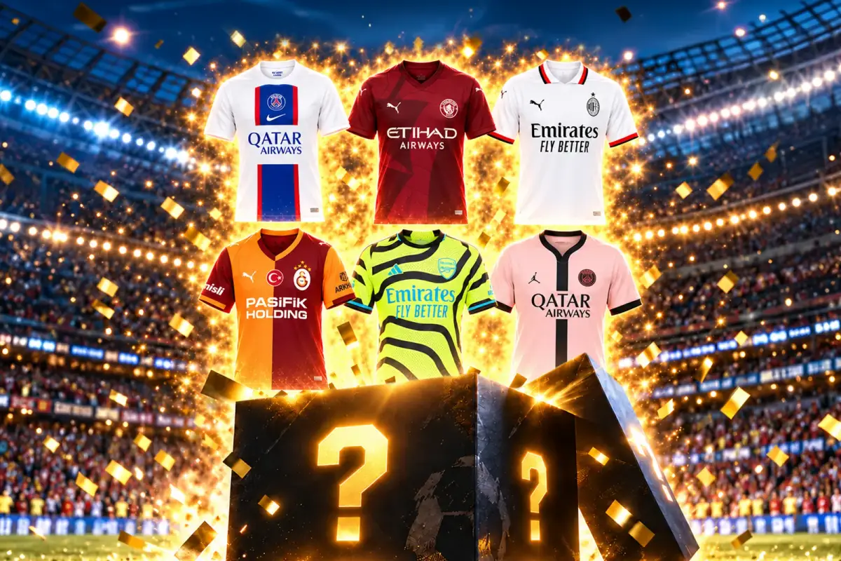 Fußballtrikot Mystery-Pack Internationale Topteams
